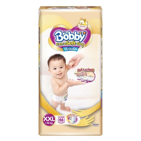 Tã quần Bobby Extra Soft-Dry size XXL48 (>16kg)