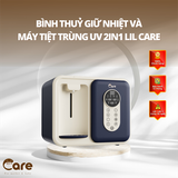 LIL Care Máy tiệt trùng sấy khô UV và đun nước pha sữa giữ nhiệt 2in1 đa năng