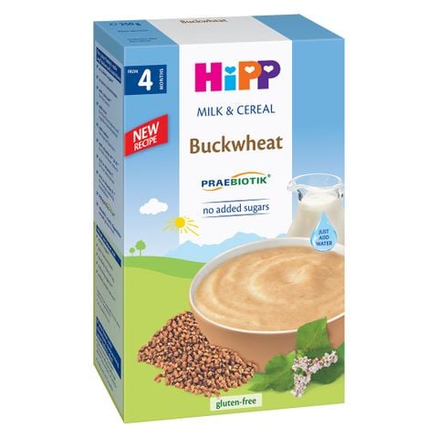 Bột ăn dặm HiPP kiều mạch cho bé 4M+ 250g