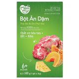 Bột ăn dặm Mămmy thịt bò, bí đỏ, phô mai 140g