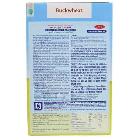 Bột ăn dặm HiPP kiều mạch cho bé 4M+ 250g