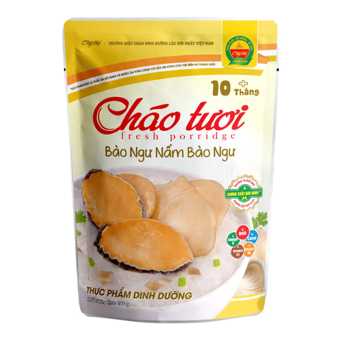 Cháo tươi Cây Thị vị bào ngư, nấm bào ngư gói 240g (từ 10 tháng)