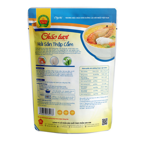 Cháo tươi Cây Thị vị hải sản thập cẩm gói 240g (từ 7 tháng)