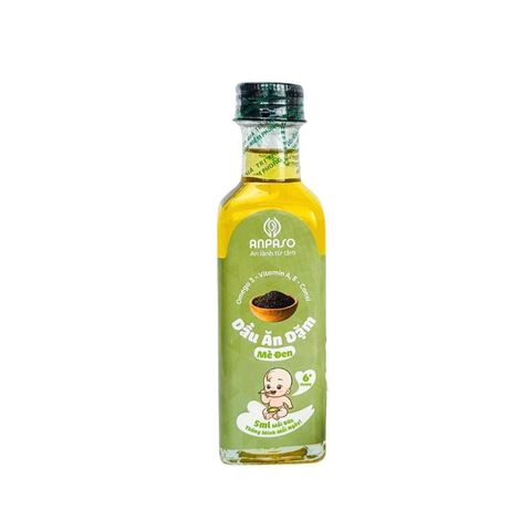 Dầu ăn dặm mè đen Anpaso 100ml