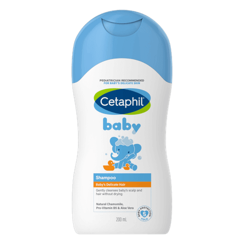 Dầu gội Cetaphil Baby Shampoo 200ml cho bé dịu lành (mọi độ tuổi)