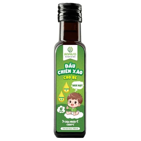 Dầu chiên xào cho bé Mix hạt 100ml