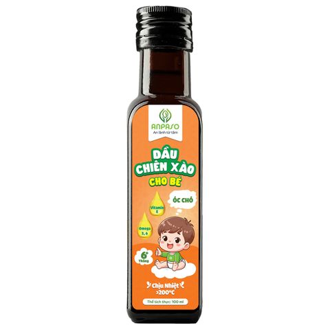 [TEST sản phẩm] Dầu óc chó Anpaso chiên xào cho bé 100ml