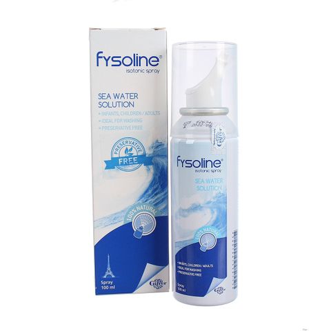 Dung dịch nước muối biển vệ sinh mũi Fysoline 100ml