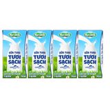 Lốc 4 hộp Sữa tươi Nutimilk ít đường (từ 1 tuổi) (1 lốc 4 hộp 110ml)