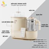 Máy tiệt trùng sấy khô và đun nước đa năng Moaz BéBé MB – 046