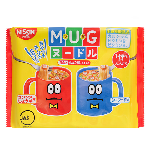 Mì hải sản Nissin MUG 94g (từ 1 tuổi)