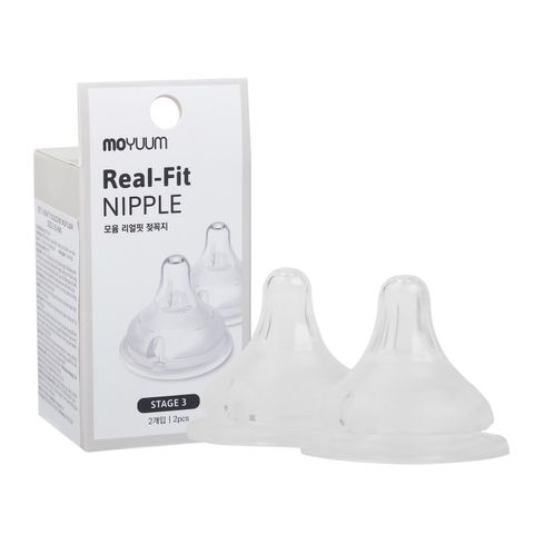 Núm ty bình sữa Moyuum siêu mềm số 3