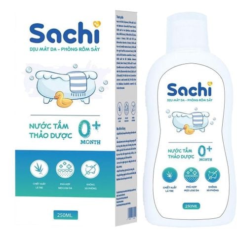 Nước tắm thảo dược Sachi 500ml