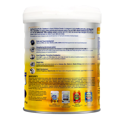 Sữa bột Nutifood GrowPlus+ Vàng (Sữa non) 800g (0-12M)