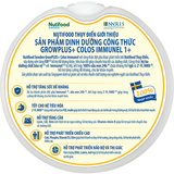 Sữa bột Nutifood GrowPLUS+ Colos Immunel 1+ hương vani 800g (1 - 2 tuổi)