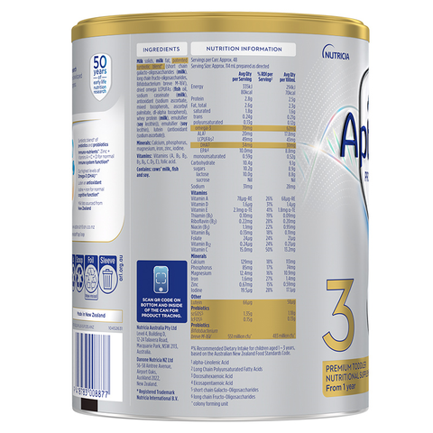 Sữa bột Aptamil Úc Profutura số 3 900g (1 - 3 tuổi)
