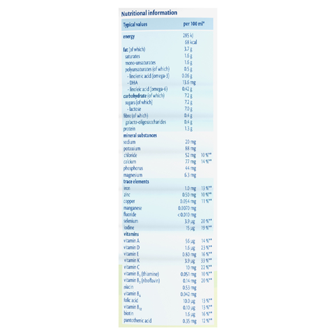 Sữa bột HiPP Organic Combiotic số 2 800g (6 - 12 tháng)