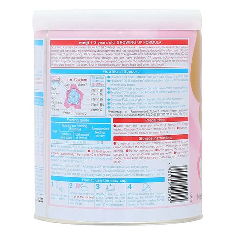 Sữa bột Meiji Growing Up Formula 800g (1 - 3 tuổi)