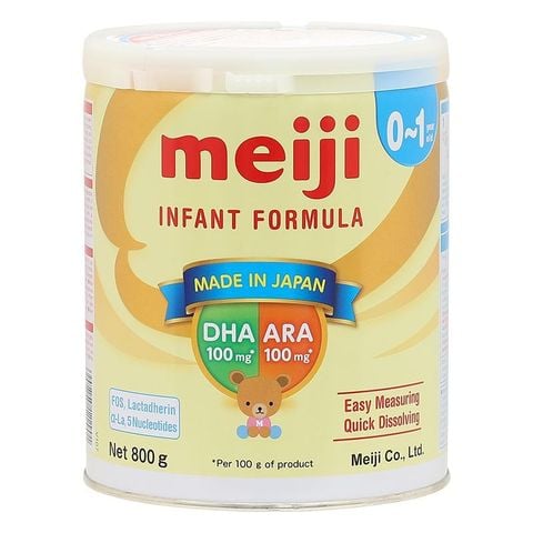 Sữa bột Meiji Infant Formula 800g (0 - 12 tháng)