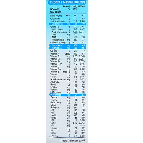 Sữa bột Morinaga Hagukumi số 1 320g (0 - 6 tháng)