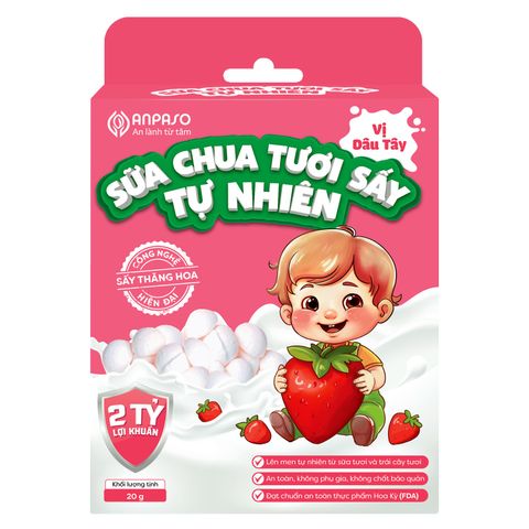 Sữa chua sấy tự nhiên Anpaso 20g
