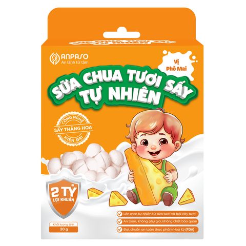 Sữa chua sấy tự nhiên Anpaso 20g