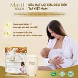 Sữa Matti Mum 650g – Sữa Hạt Lợi Sữa Cho Mẹ Sau Sinh