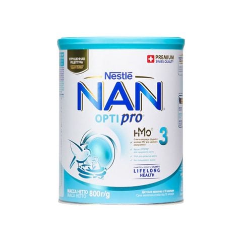 Sữa bột NAN Optipro HMO số 3 800g (1 - 2 tuổi)