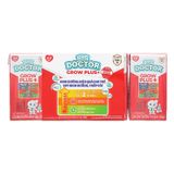 Lốc 4 hộp sữa pha sẵn Kun Doctor Grow Plus+ hương vani 110 ml cho trẻ suy dinh dưỡng, thấp còi