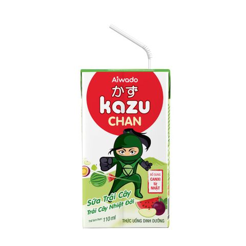 Sữa trái cây Kazu (1 lốc 4h 110ml)