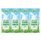 Sữa tươi Nutimilk có đường (1 lốc 4h 180ml)
