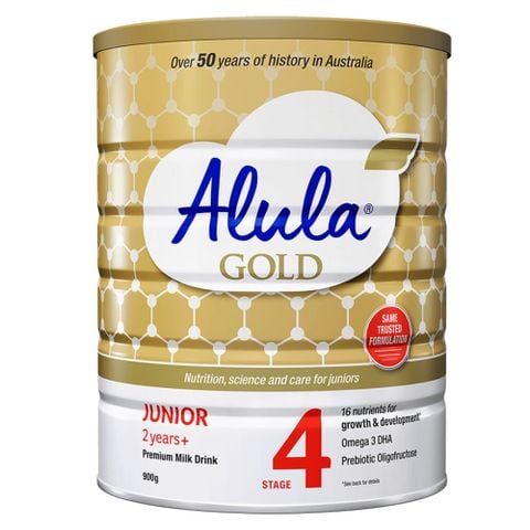 Sữa Alula Gold Số 4 (2+ tuổi) dành cho trẻ từ 2 tuổi trở lên