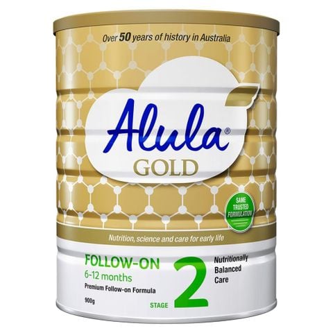 Sữa bột Alula Gold Số 2 900g (6 - 12 tháng) Follow-on