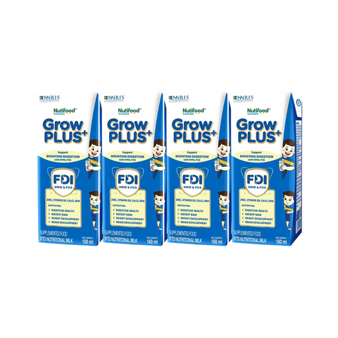 Sbps Growplus tiêu hóa 2+ (1 lốc 4h 180ml)