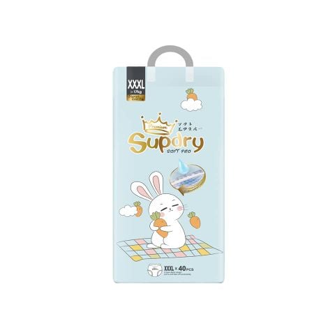 Tã bỉm Supdry Premium size XXXL 40 miếng (cho bé trên 15kg)