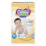Tã quần Bobby Extra Soft-Dry size M 60 miếng (6 - 11 kg)