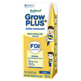 Lốc 4 hộp sữa non pha sẵn Nutifood GrowPLUS+ Colos Immunel hương vani 180 ml (từ 1 tuổi)