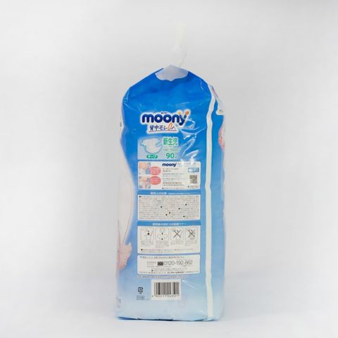Tã dán Moony size NB 90 miếng (cho bé dưới 5 kg)