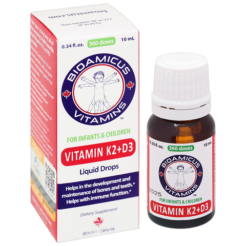 Vitamin D3K2 BioAmicus 10ml