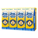 Lốc 4 hộp sữa non pha sẵn Nutifood GrowPLUS+ vàng  hương vani 180 ml