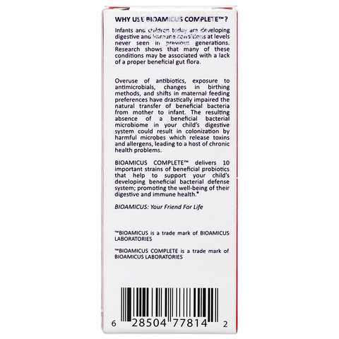 Men vi sinh 10 chủng BioAmicus Complete 10ml