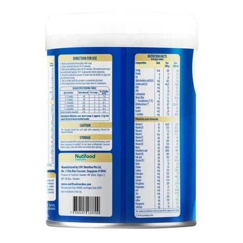 Sữa bột Nutifood GrowPlus+ Boosting Digestion 400g (0-12M)