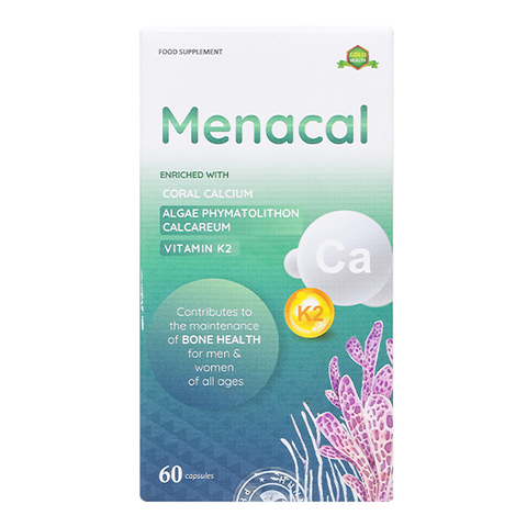 Viên uống bổ sung canxi Aplicaps Menacal (60 viên)