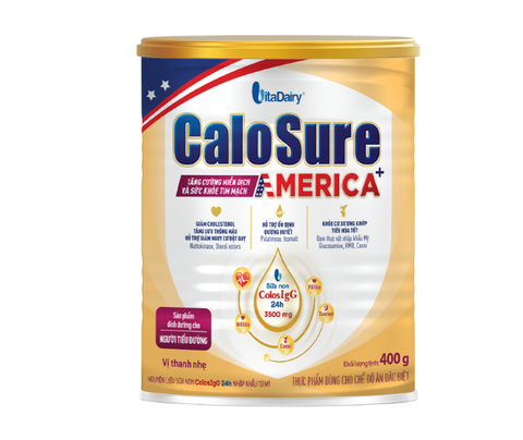 Sữa bột CaloSure America+ Cho Người Tiểu Đường 400G