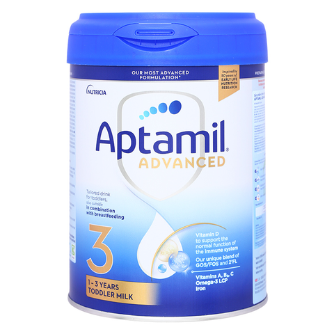 Sữa bột Aptamil Anh Advanced số 3 800g (1 - 3 tuổi)