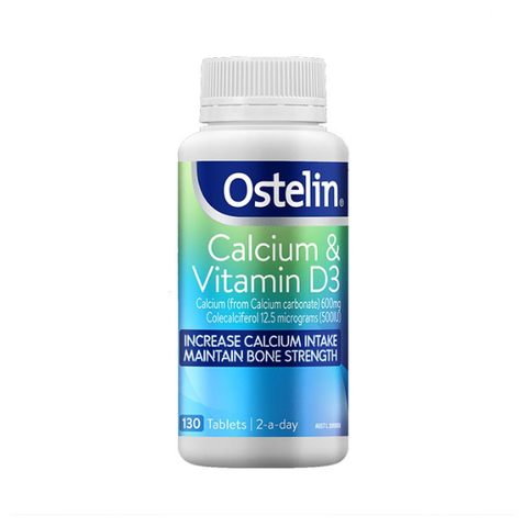 Ostelin Calcium & Vitamin D3 130 viên - Viên uống cho xương và răng chắc khoẻ