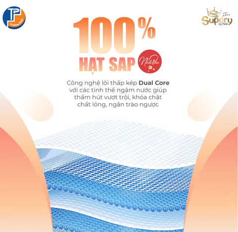 Tã quần Supdry Ultra size XXL 40 miếng (cho bé trên 15kg)