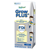 Thùng 24 hộp sữa pha sẵn Nutifood GrowPLUS+ bạc hương vani 180 ml (từ 1 tuổi)