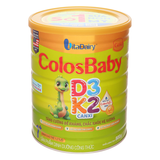 Sữa bột ColosBaby Gold D3K2 1+ (sữa non) 800g (1 - 2 tuổi)