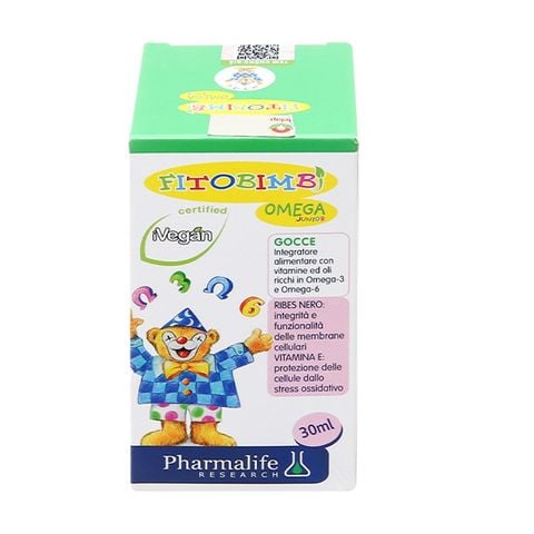 Fitobimbi Omega hỗ trợ phát triển thị giác và não bộ, 30 ml dạng nhỏ giọt (từ 6 tháng)